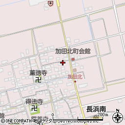 滋賀県長浜市加田町2625周辺の地図