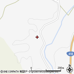 岐阜県恵那市山岡町久保原895周辺の地図