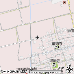 滋賀県長浜市加田町2185周辺の地図