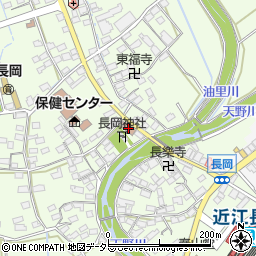長岡集会所周辺の地図