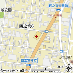 トヨタモビリティ神奈川平塚四之宮店周辺の地図