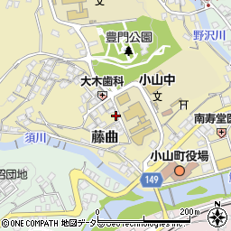 静岡県駿東郡小山町藤曲589周辺の地図