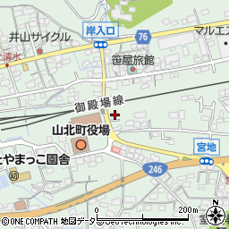 神奈川県足柄上郡山北町山北578周辺の地図