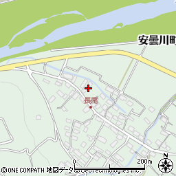 滋賀県高島市安曇川町長尾739周辺の地図