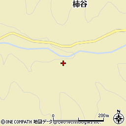 鳥取県東伯郡三朝町柿谷727周辺の地図