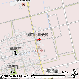 滋賀県長浜市加田町2654-2周辺の地図