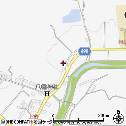 京都府綾部市物部町（大渕）周辺の地図