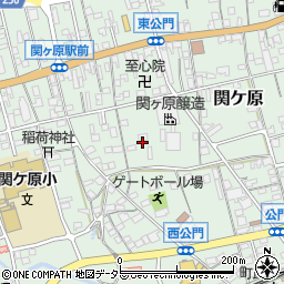 岐阜県関ケ原町（不破郡）公門周辺の地図