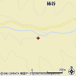 鳥取県東伯郡三朝町柿谷715周辺の地図