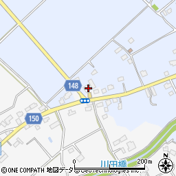 千葉県長生郡睦沢町下之郷1697周辺の地図