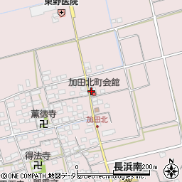 滋賀県長浜市加田町2651周辺の地図