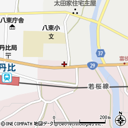 鳥取県八頭郡八頭町南3周辺の地図