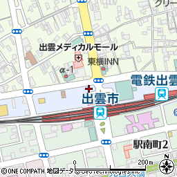 島根県出雲市駅北町25周辺の地図