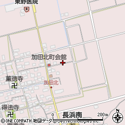 滋賀県長浜市加田町2655周辺の地図