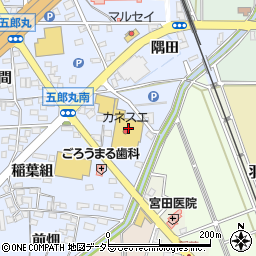 ＦＢトラベル　犬山店周辺の地図