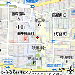 岐阜県大垣市東長町23周辺の地図