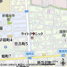 岐阜県大垣市鶴見町206周辺の地図