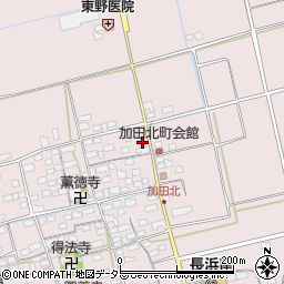 滋賀県長浜市加田町2630周辺の地図