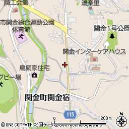 鳥取県倉吉市関金町関金宿1456周辺の地図