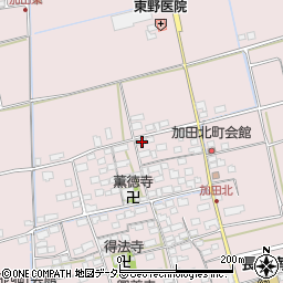 滋賀県長浜市加田町2602周辺の地図