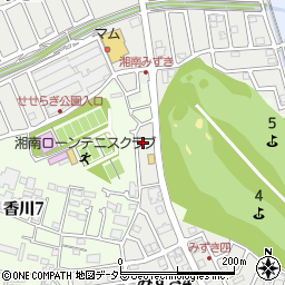 神奈川県茅ヶ崎市みずき4丁目25-8周辺の地図