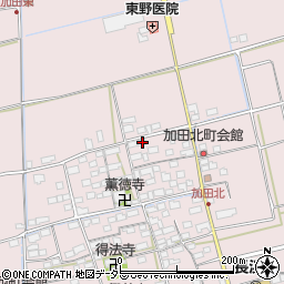 滋賀県長浜市加田町2603周辺の地図