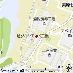 旭ダイヤモンド工業株式会社　千葉第二工場周辺の地図