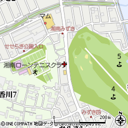 神奈川県茅ヶ崎市みずき4丁目25-16周辺の地図