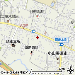 沼津信用金庫須走支店周辺の地図