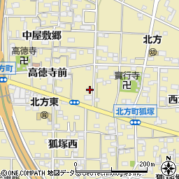 愛知県一宮市北方町北方中屋敷郷280周辺の地図