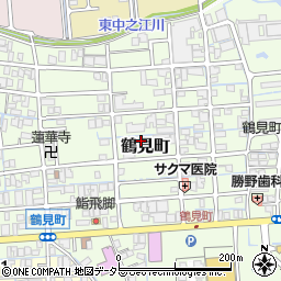 岐阜県大垣市鶴見町69周辺の地図