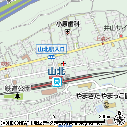 神奈川県足柄上郡山北町山北1850周辺の地図