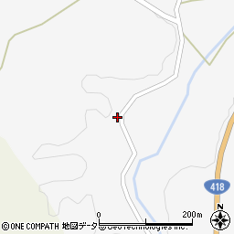 岐阜県恵那市山岡町久保原904周辺の地図