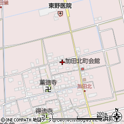 滋賀県長浜市加田町2605周辺の地図