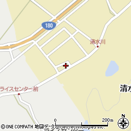 鳥取県西伯郡南部町清水川151周辺の地図