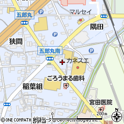 愛知県犬山市五郎丸八龍38周辺の地図