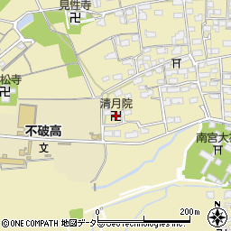 清月院周辺の地図