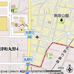竹市南塚ハイツＡ棟周辺の地図