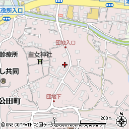 公田フーガトミー周辺の地図