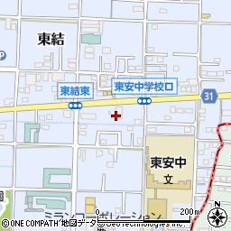 岐菱商事株式会社　結給油所周辺の地図
