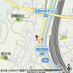 神奈川県横浜市栄区長尾台町406周辺の地図