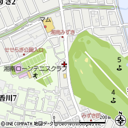 神奈川県茅ヶ崎市みずき4丁目25-14周辺の地図