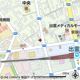 三島理容館周辺の地図