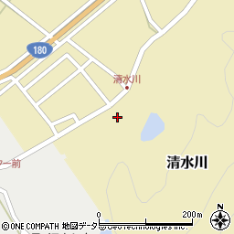 鳥取県西伯郡南部町清水川193-7周辺の地図