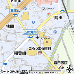 愛知県犬山市五郎丸八龍39周辺の地図