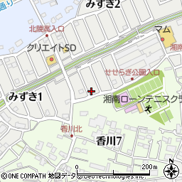 神奈川県茅ヶ崎市みずき2丁目2-1周辺の地図