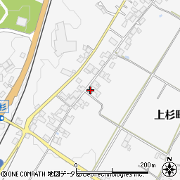 京都府綾部市上杉町鳥居野9周辺の地図