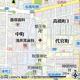 岐阜県大垣市東長町20周辺の地図