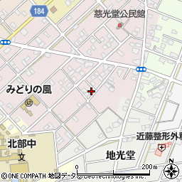 愛知県江南市慈光堂町南100周辺の地図