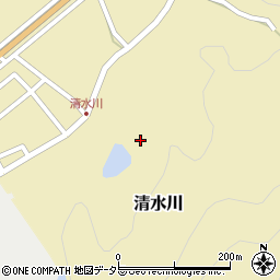 鳥取県西伯郡南部町清水川202周辺の地図